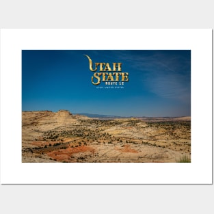 Utah State Route 12 Scenic Drive Posters and Art